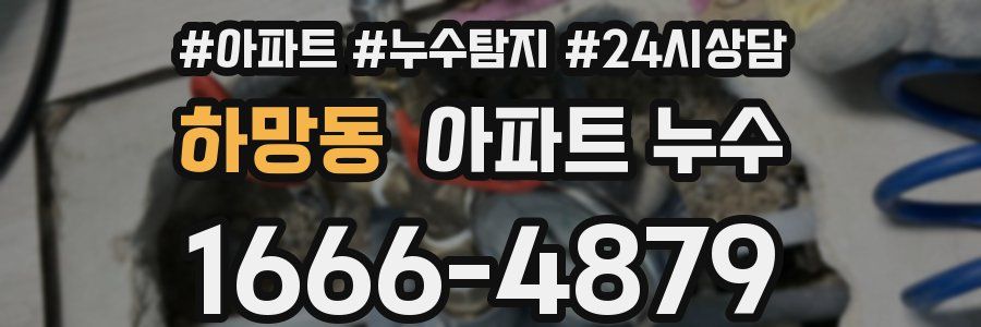 하망동 누수탐지