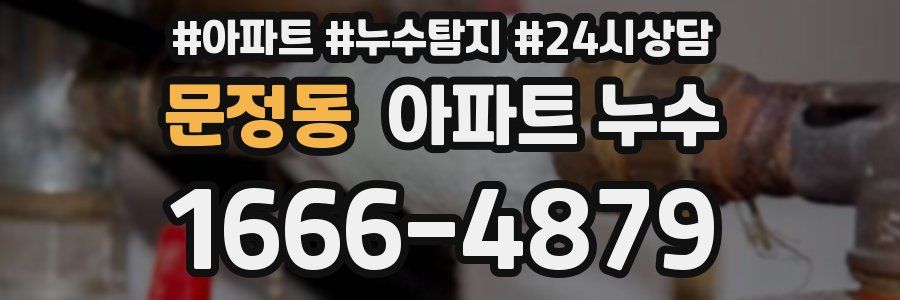 문정동 누수탐지