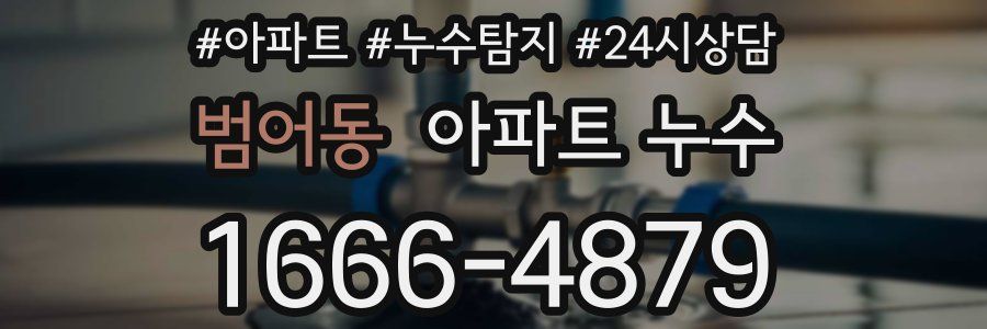 범어동 누수탐지