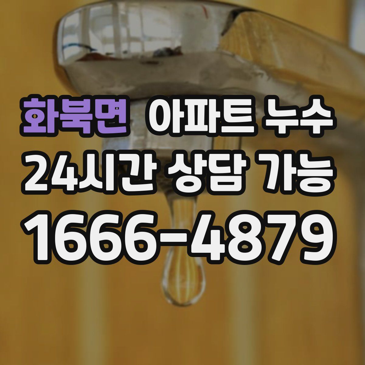 화북면 아파트 누수탐지