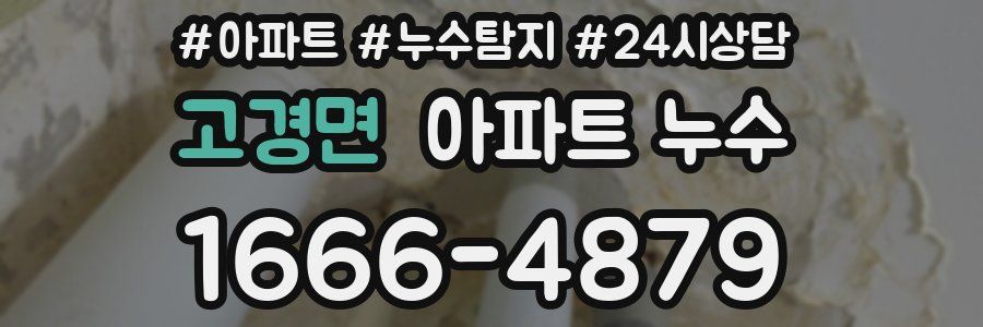 고경면 누수탐지