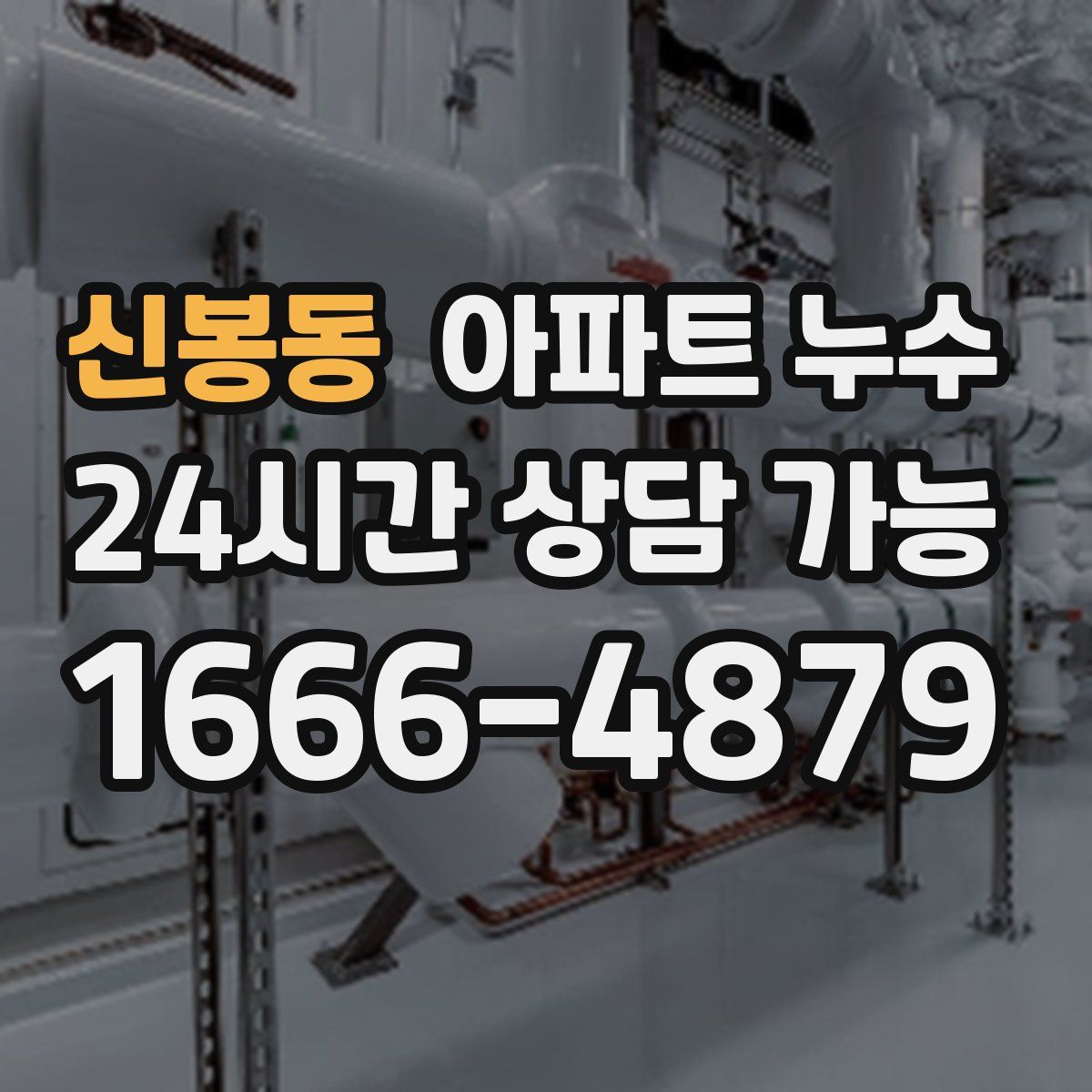 신봉동 아파트 누수탐지