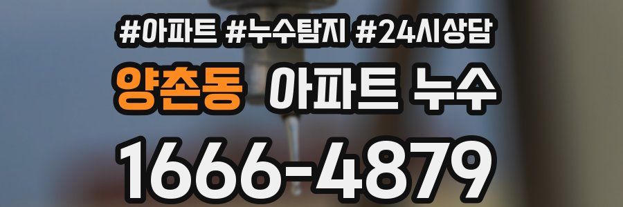 양촌동 누수탐지