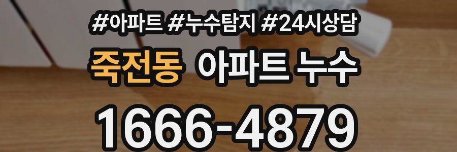 죽전동 누수탐지