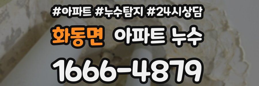 화동면 누수탐지