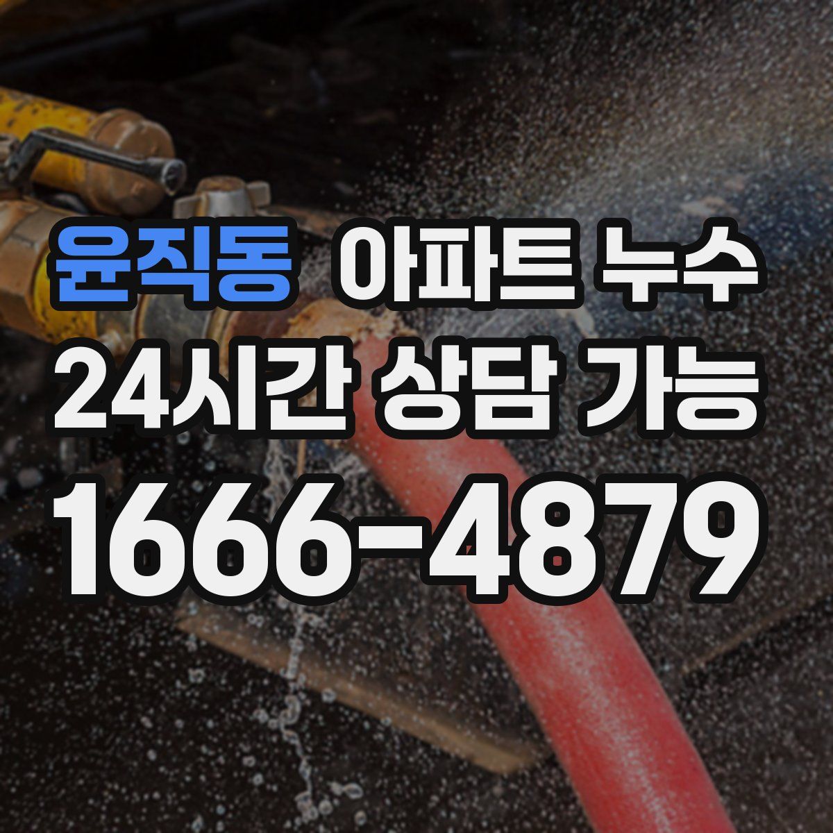 윤직동 아파트 누수탐지