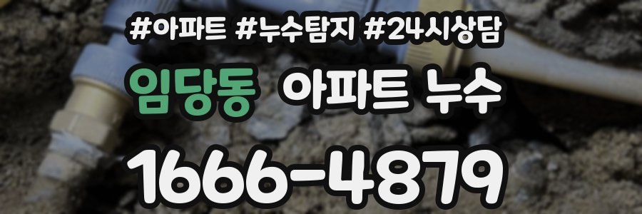 임당동 누수탐지