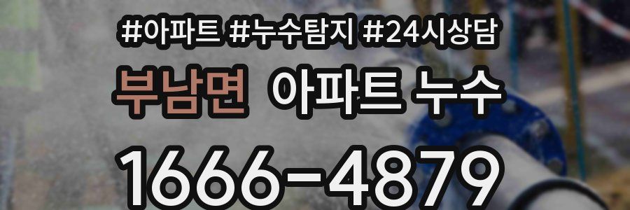 부남면 누수탐지