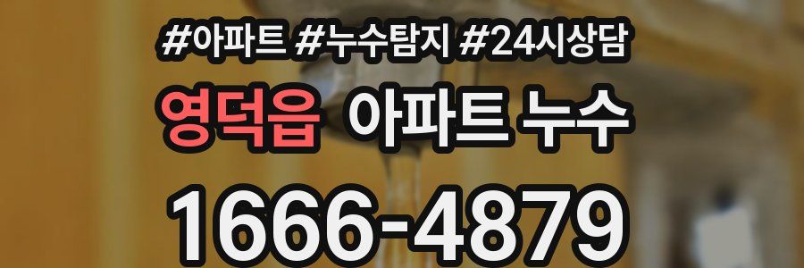 영덕읍 누수탐지