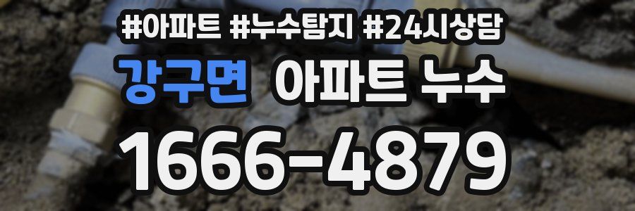 강구면 누수탐지