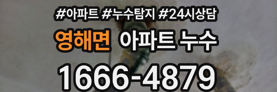 영해면 누수탐지