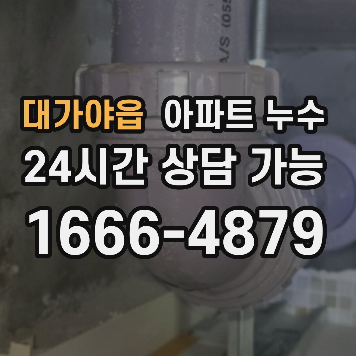 대가야읍 아파트 누수 냉장고 뒤쪽 바닥이 젖는 증상