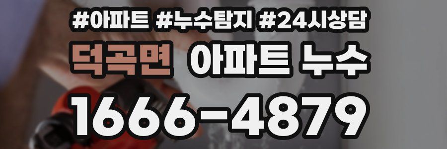 덕곡면 누수탐지