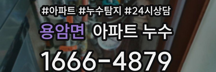 용암면 누수탐지