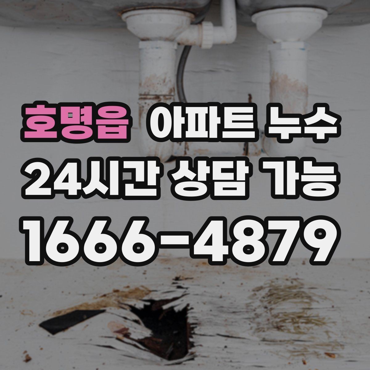 호명읍 아파트 누수 스위치 주변 변색이 생길 때