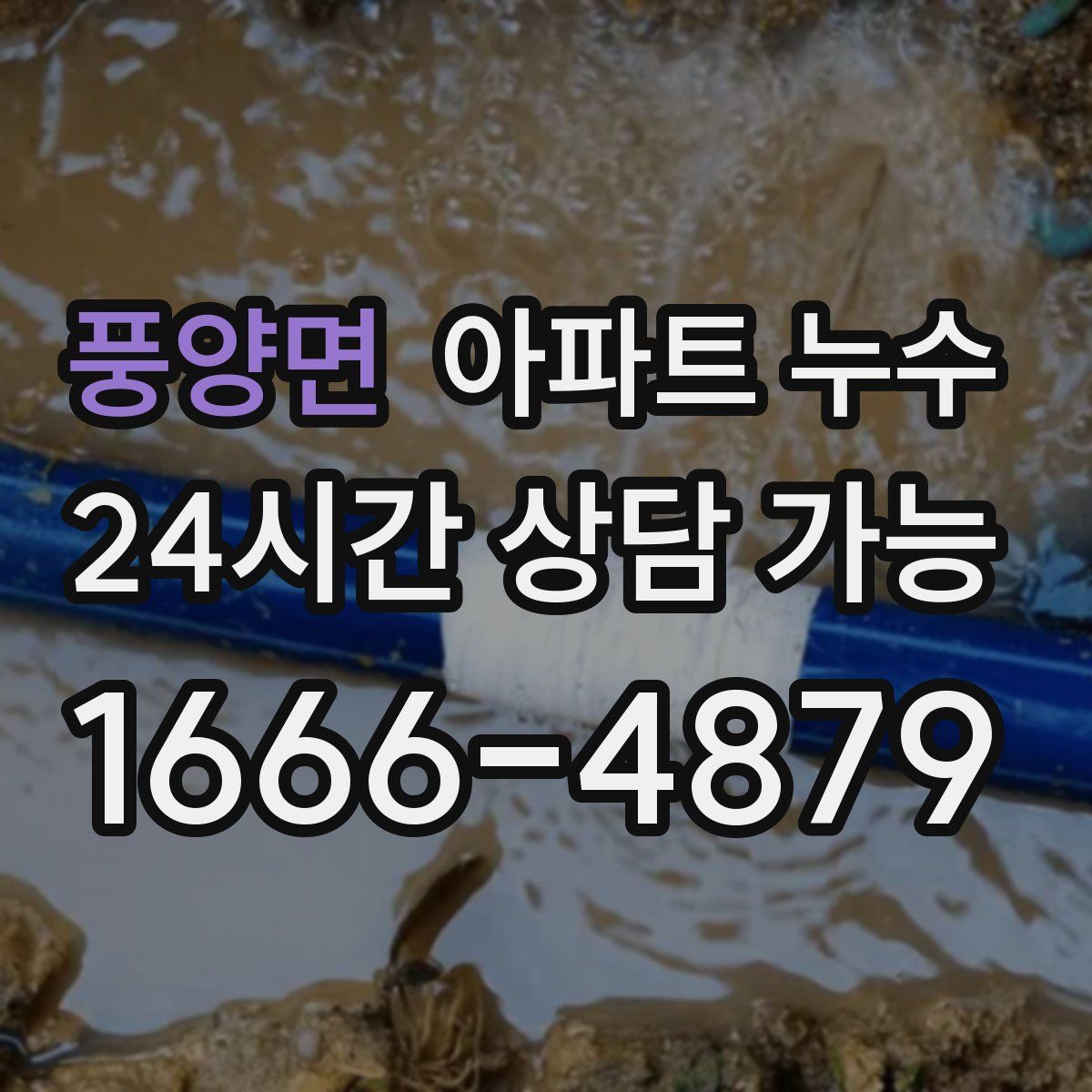 풍양면 아파트 누수탐지