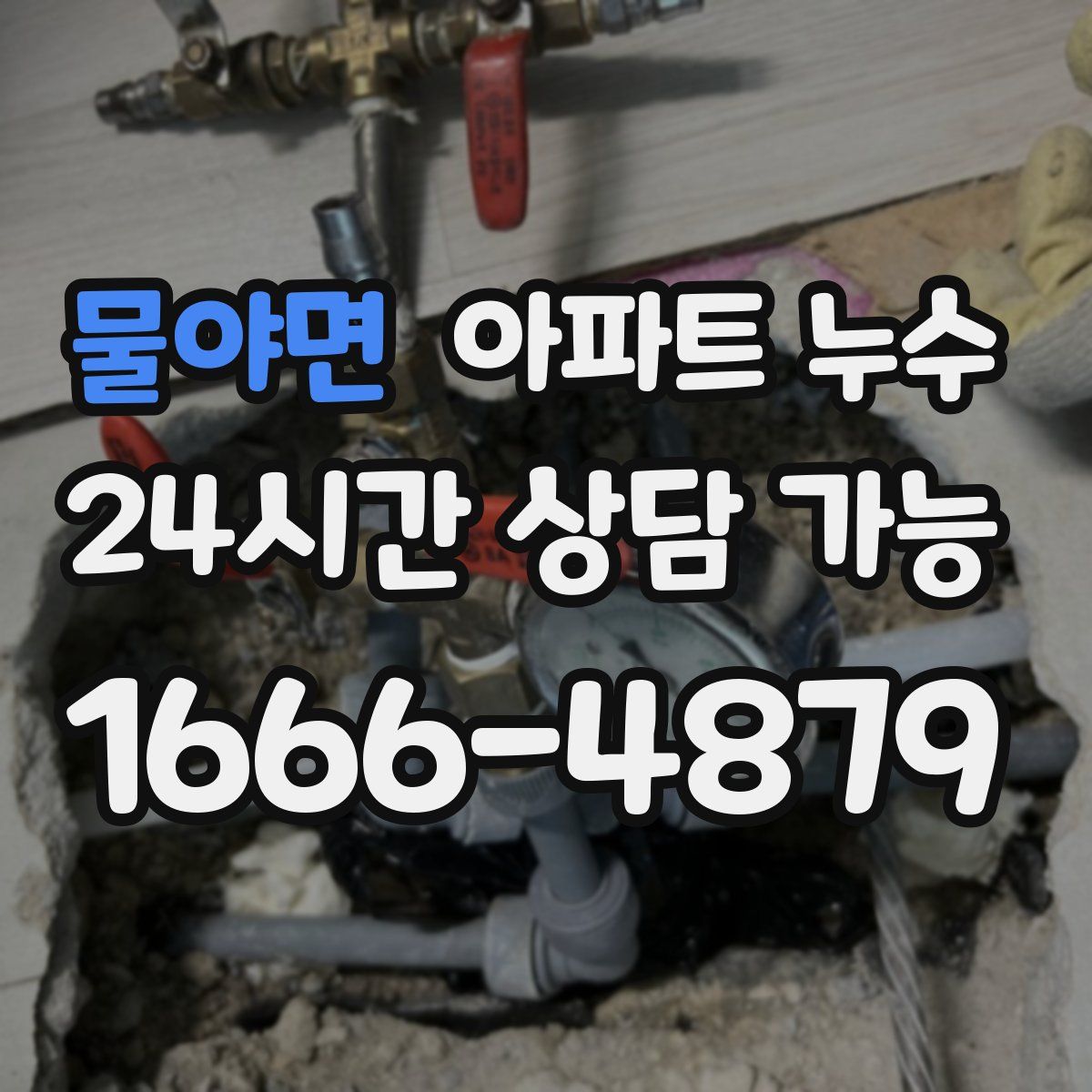 물야면 아파트 누수탐지