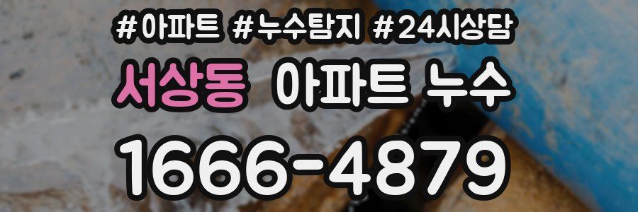 서상동 누수탐지