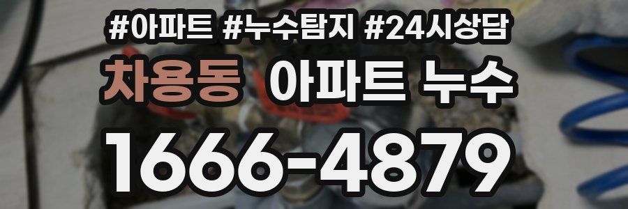 차용동 누수탐지