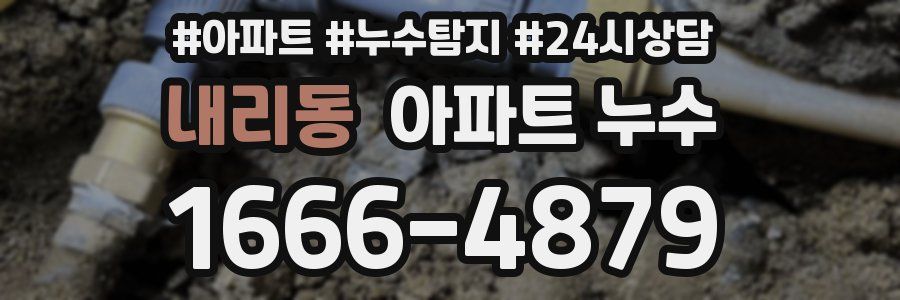 내리동 누수탐지