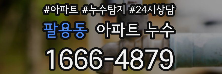 팔용동 누수탐지