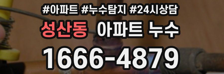 성산동 누수탐지