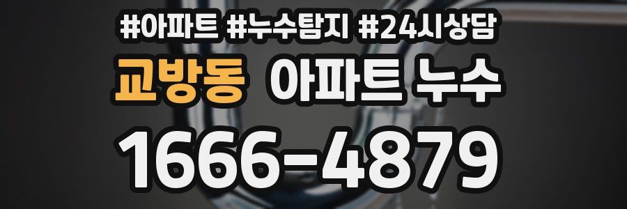 교방동 누수탐지