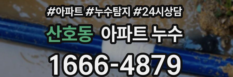 산호동 누수탐지