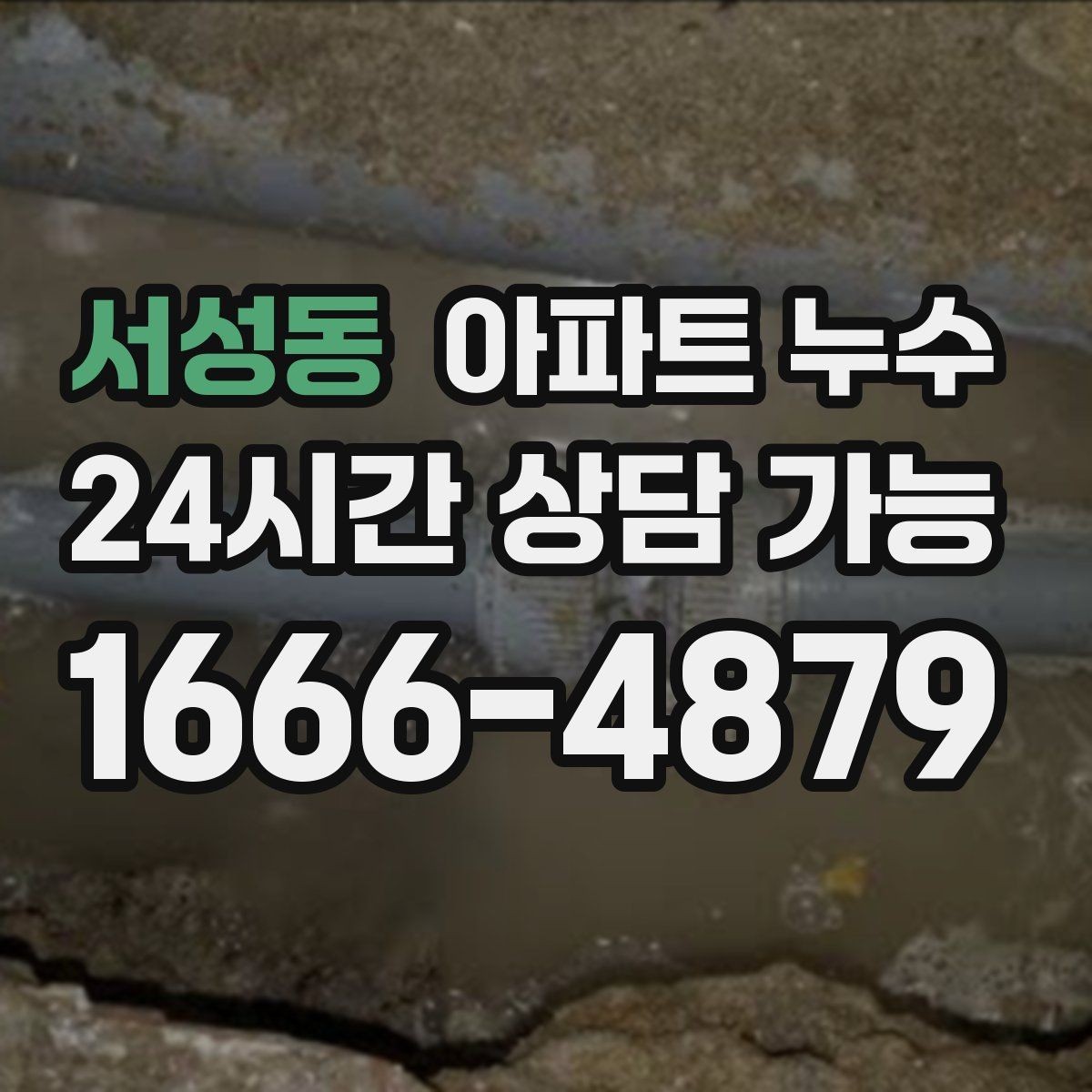 서성동 아파트 누수 방 한쪽 벽이 젖고 차가울 때