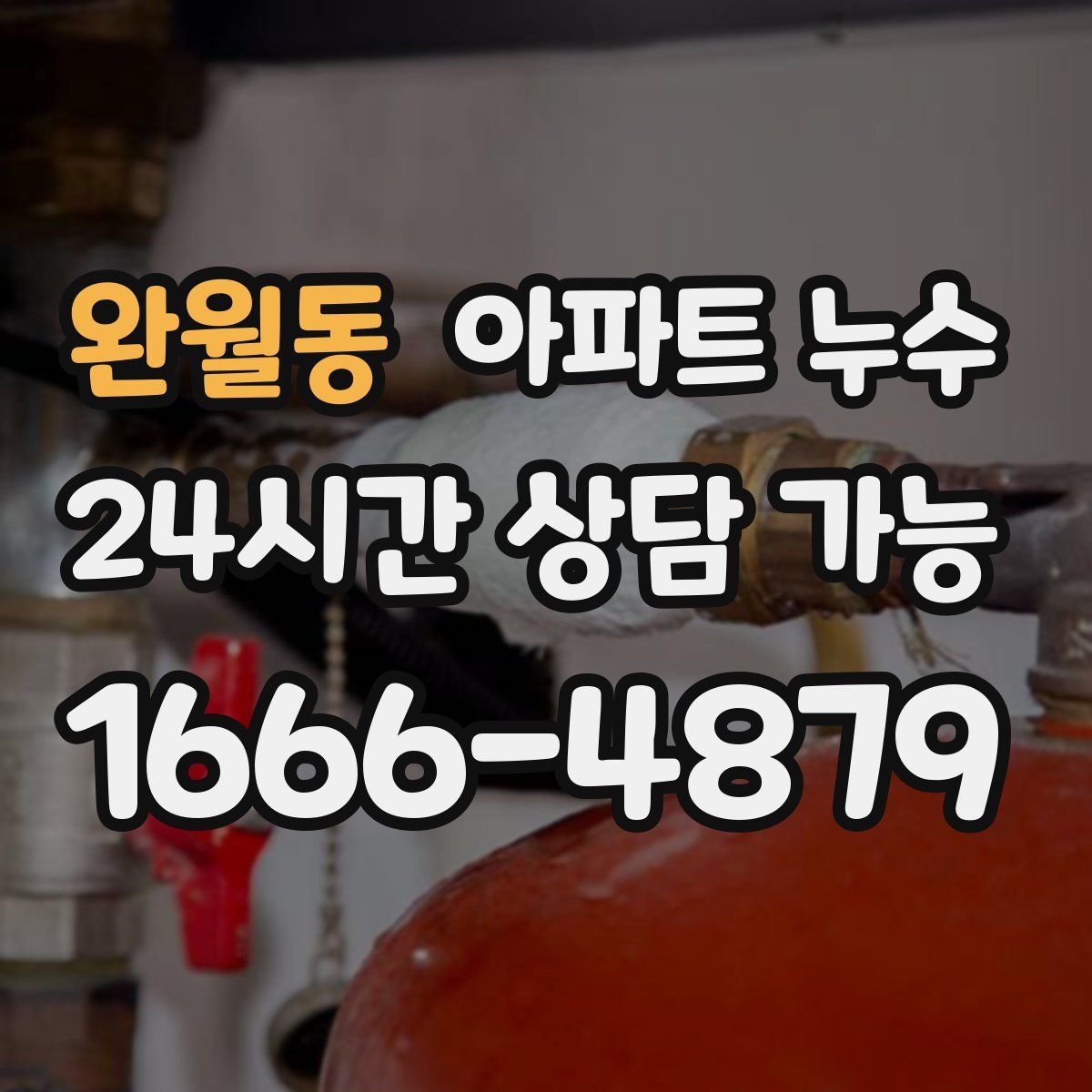 완월동 아파트 누수탐지