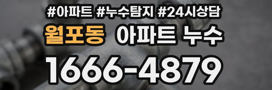 월포동 누수탐지