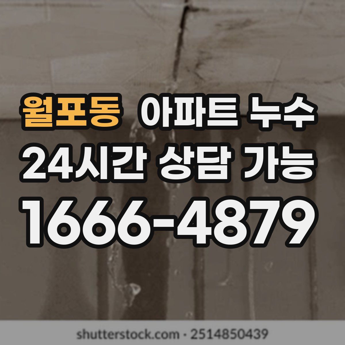 월포동 아파트 누수탐지