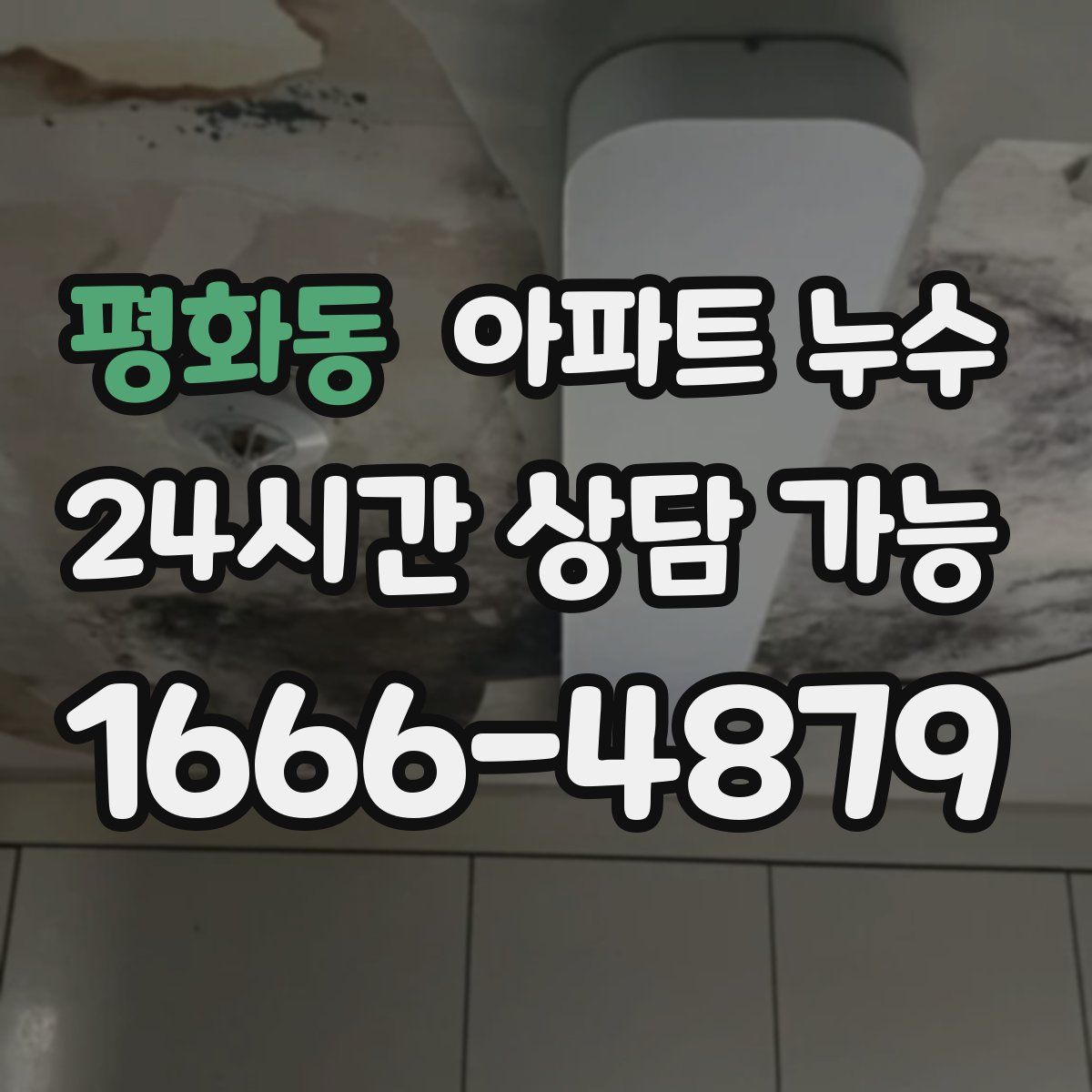 평화동 아파트 누수탐지