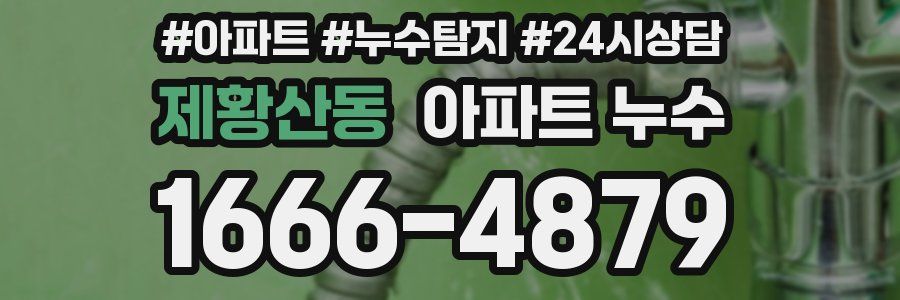 제황산동 누수탐지