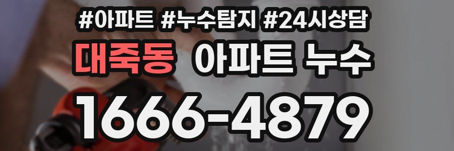 대죽동 누수탐지