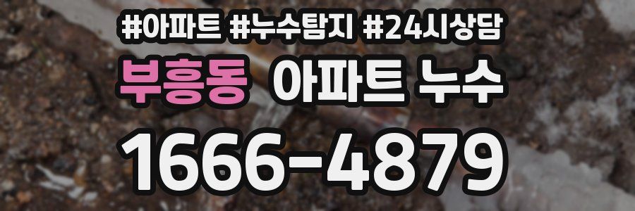 부흥동 누수탐지