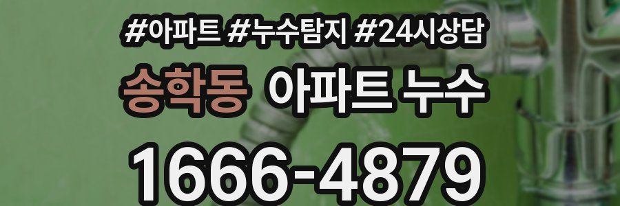 송학동 누수탐지