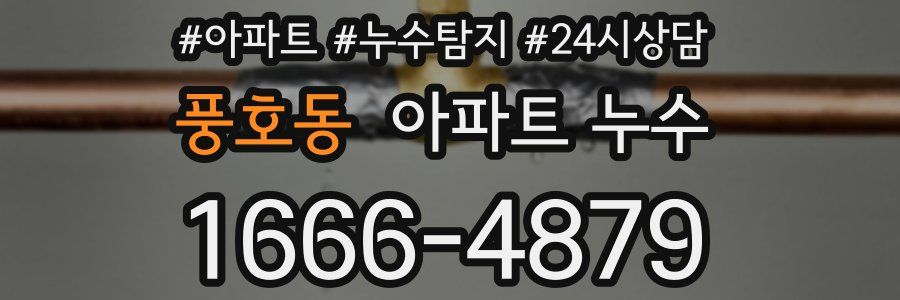 풍호동 누수탐지