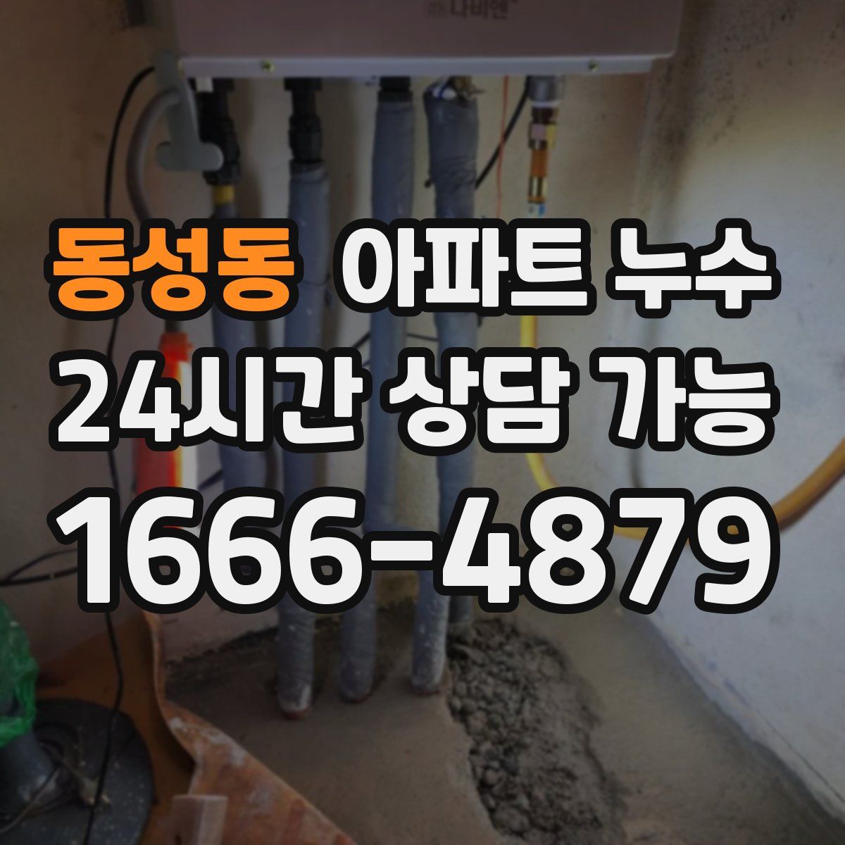 동성동 아파트 누수탐지