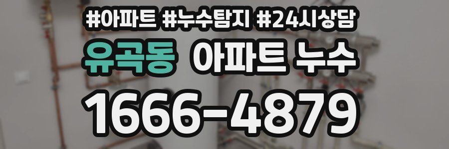 유곡동 누수탐지