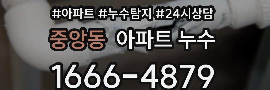 중앙동 누수탐지