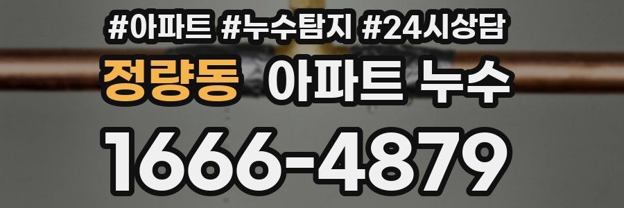 정량동 누수탐지