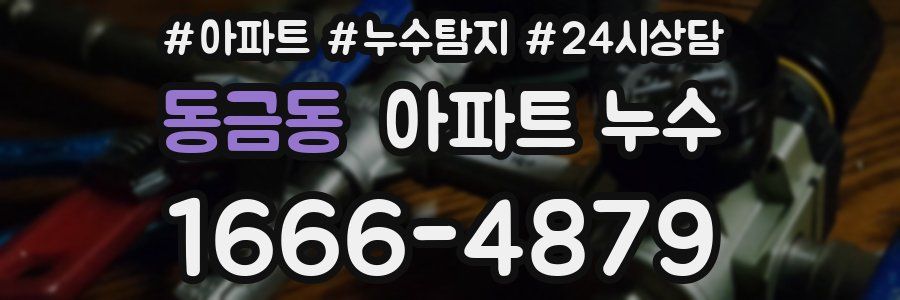 동금동 누수탐지