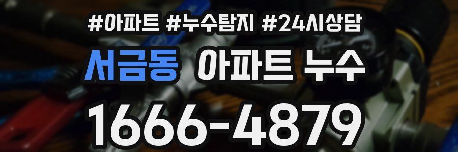 서금동 누수탐지