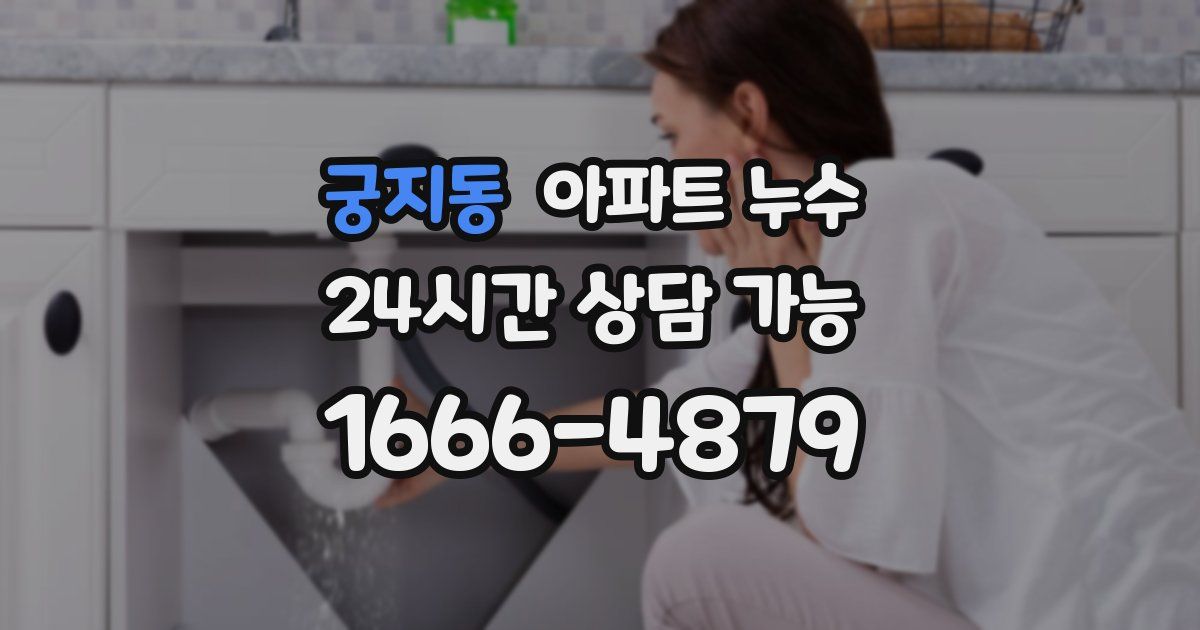 궁지동 아파트 누수