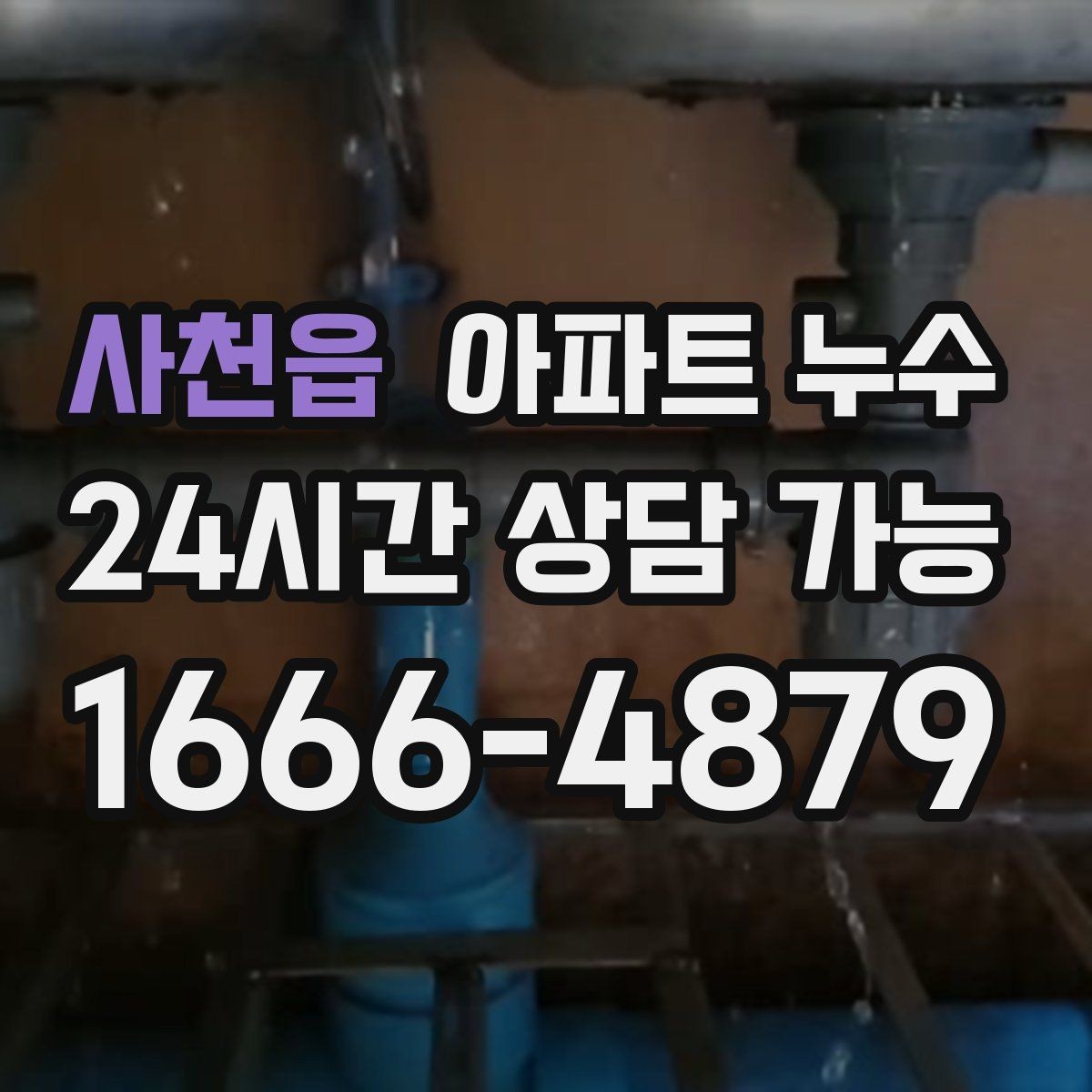 사천읍 아파트 누수 걷다 보면 양말이 젖을 때 확인할 곳