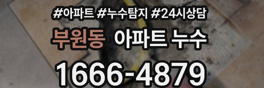 부원동 누수탐지