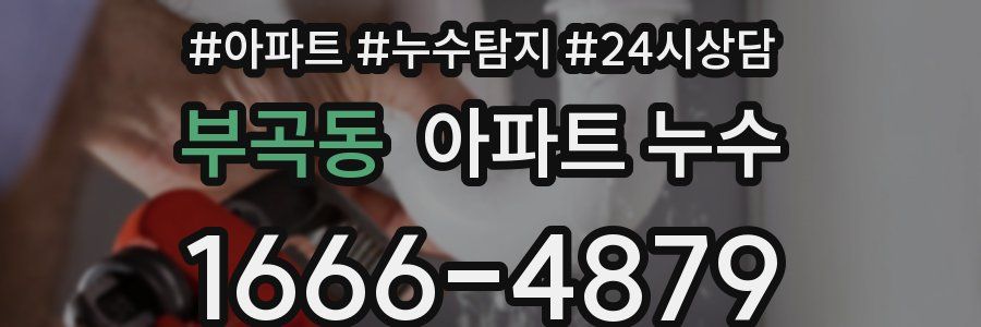 부곡동 누수탐지