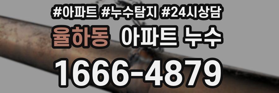 율하동 누수탐지