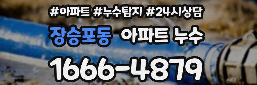 장승포동 누수탐지